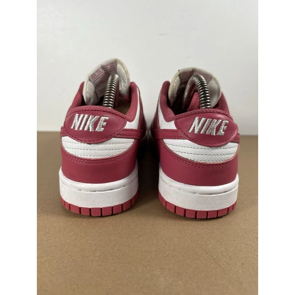 Nike Dunk Low Archeo Pink DD1503-111 Women’s Size 8.5 White Pink Sneakers  (A-1)